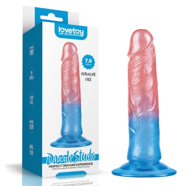 Żelowe dildo penis silikonowy z przyssawką